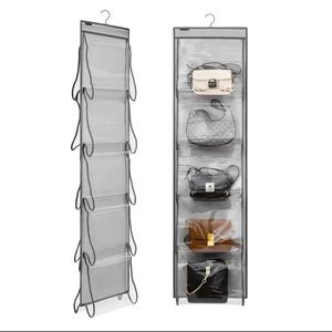 NEW🌸Dual Sided Hanging Handbags Organizer Closet Holder